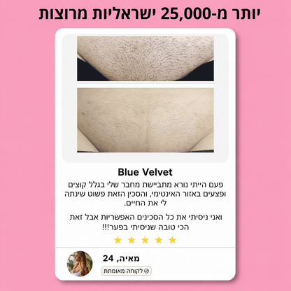 מארז העור החלק של Blue Velvet
